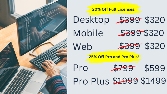 xojo march sale 2025 licenses breakdown vvfinal