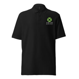 Xojo Black Polo Shirt